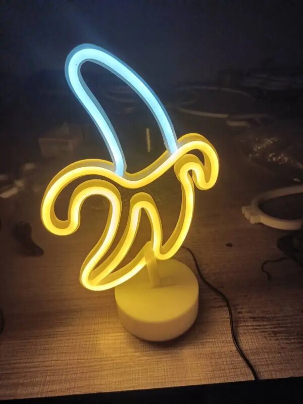 lampe neon LED chat, lumières décoratives murales, pour Bar