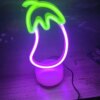 lampe neon LED chat, lumières décoratives murales, pour Bar