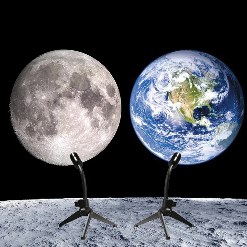 Projecteur étoiles veilleuse adulte — veilleuse Projecteur d'étoiles, 2 en 1, lampe de Projection de la lune | belleveilleuse.fr