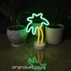 lampe neon LED chat, lumières décoratives murales, pour Bar