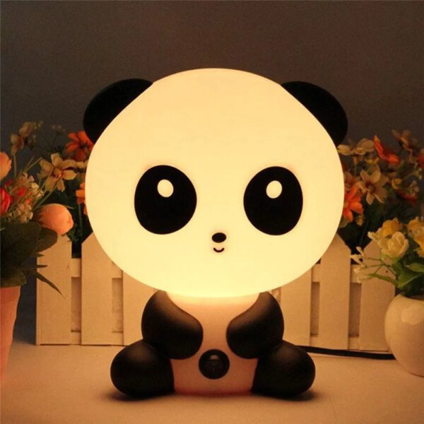 Lampe panda ours lapin chien lampe de bureau enfants bébé