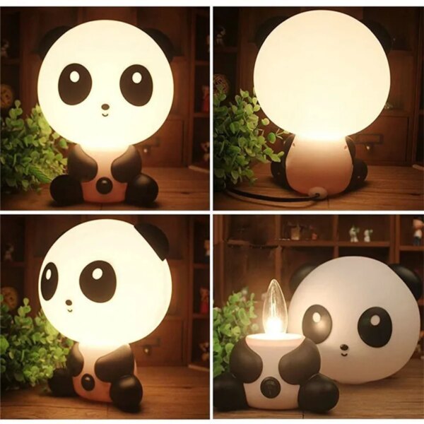 Lampe panda ours lapin chien lampe de bureau enfants bébé