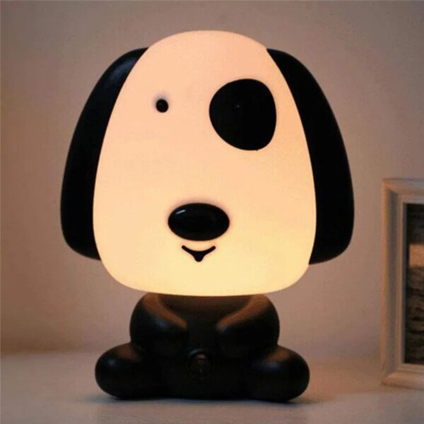 Lampe panda ours lapin chien lampe de bureau enfants bébé