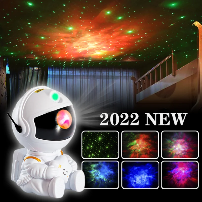veilleuse projecteur d'astronaute ciel étoilé galaxie étoiles projecteur veilleuse
