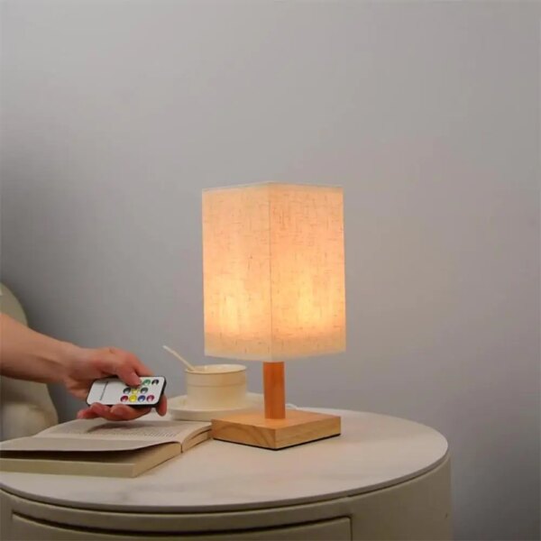 9528-3f5c0e.jpg Lampe de Table LED en bois avec télécommande et alimentation USB