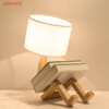 9679-a1aea4.jpg Lampe de Table LED en bois en forme de Robot, art nordique ins
