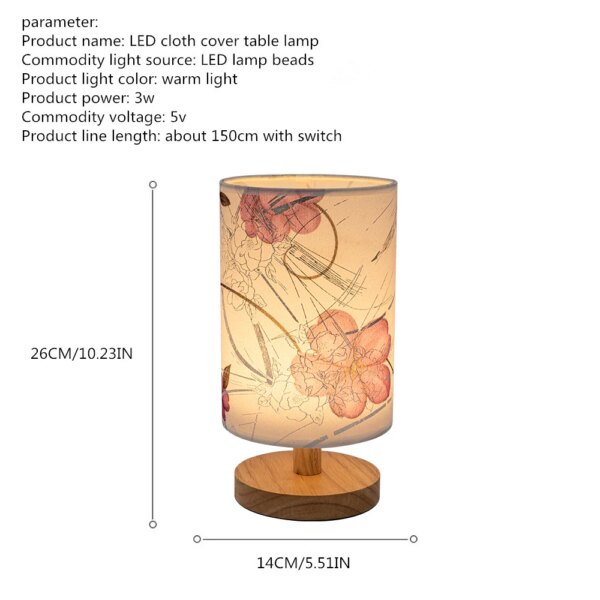 9758-769e14.jpg Table de chevet , Lampe LED en bois massif, prise USB, Lotus
