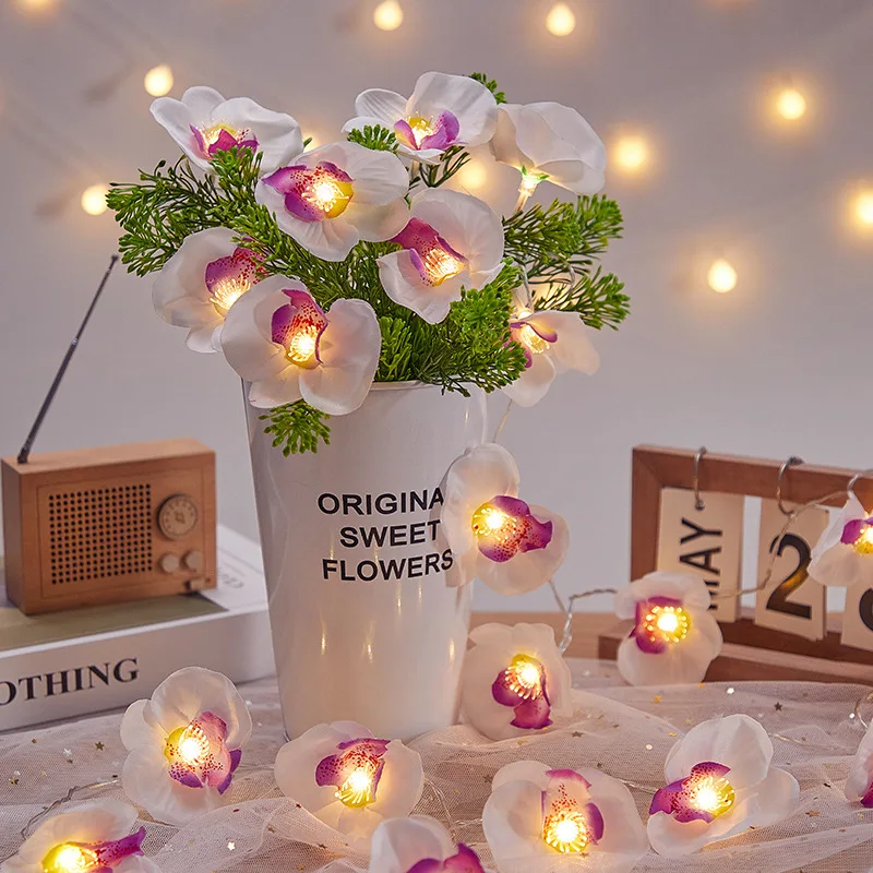 9824-c2a6a8.jpg Guirlande lumineuse LED papillon fleur batterie USB