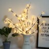9894-d1702c.jpg guirlande lumineuse LED — Guirlande lumineuse en forme de fleur, 20 LED, Simulation de papillon