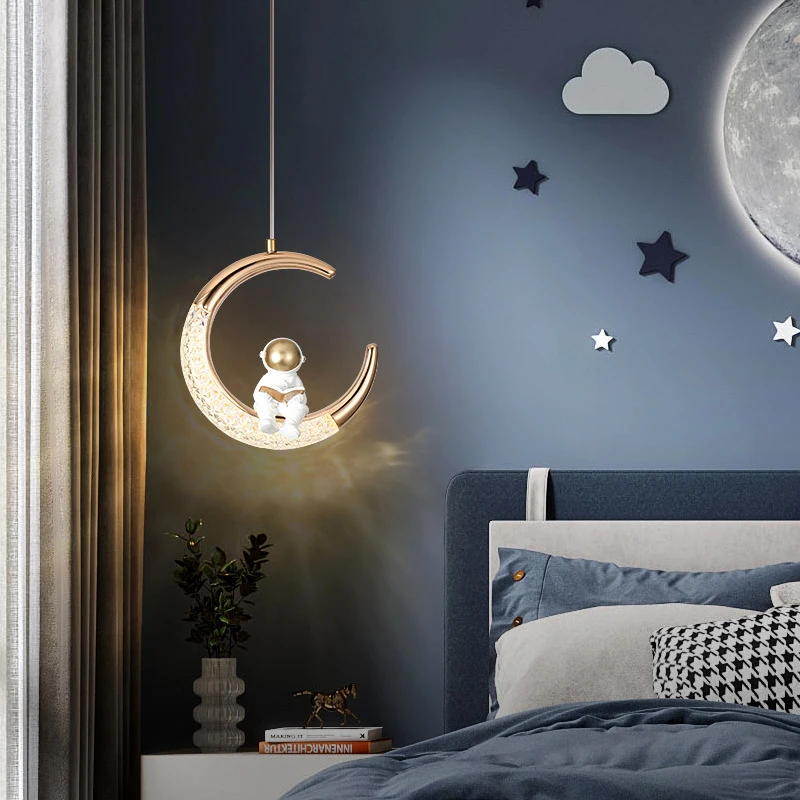 Plafonnier suspendu veilleuse enfant — Plafonnier led suspendu, luminaire décoratif d'intérieur | belleveilleuse.fr